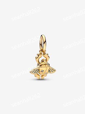Pandora Disney Aladdin Scarab Beetle Dangle Charm